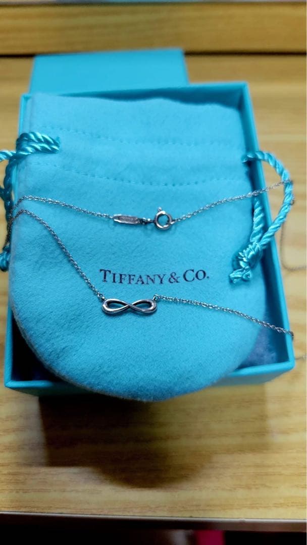 Tiffany & Co. インフィニティ ネックレス 箱・付属品付 美品