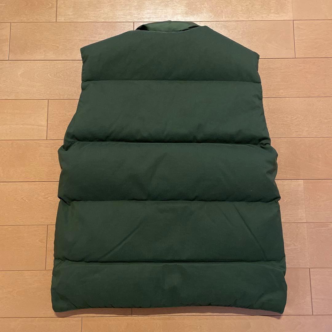 Crescent Down Works ダウンベスト S 緑