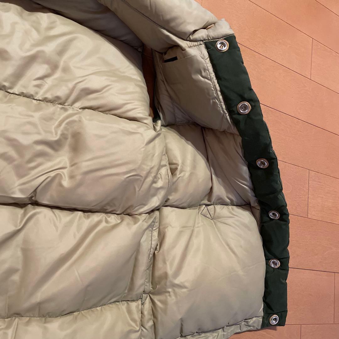 Crescent Down Works ダウンベスト S 緑