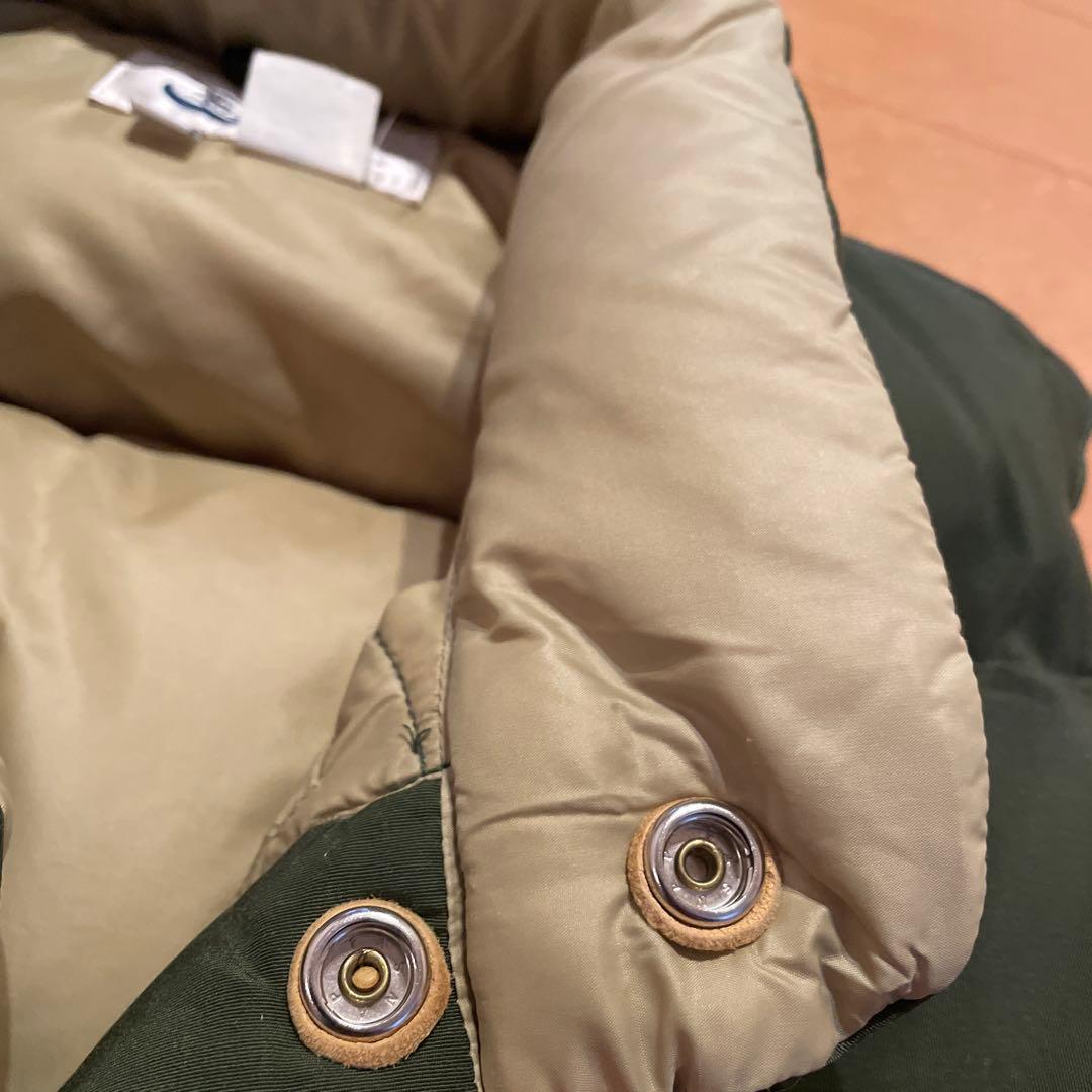 Crescent Down Works ダウンベスト S 緑