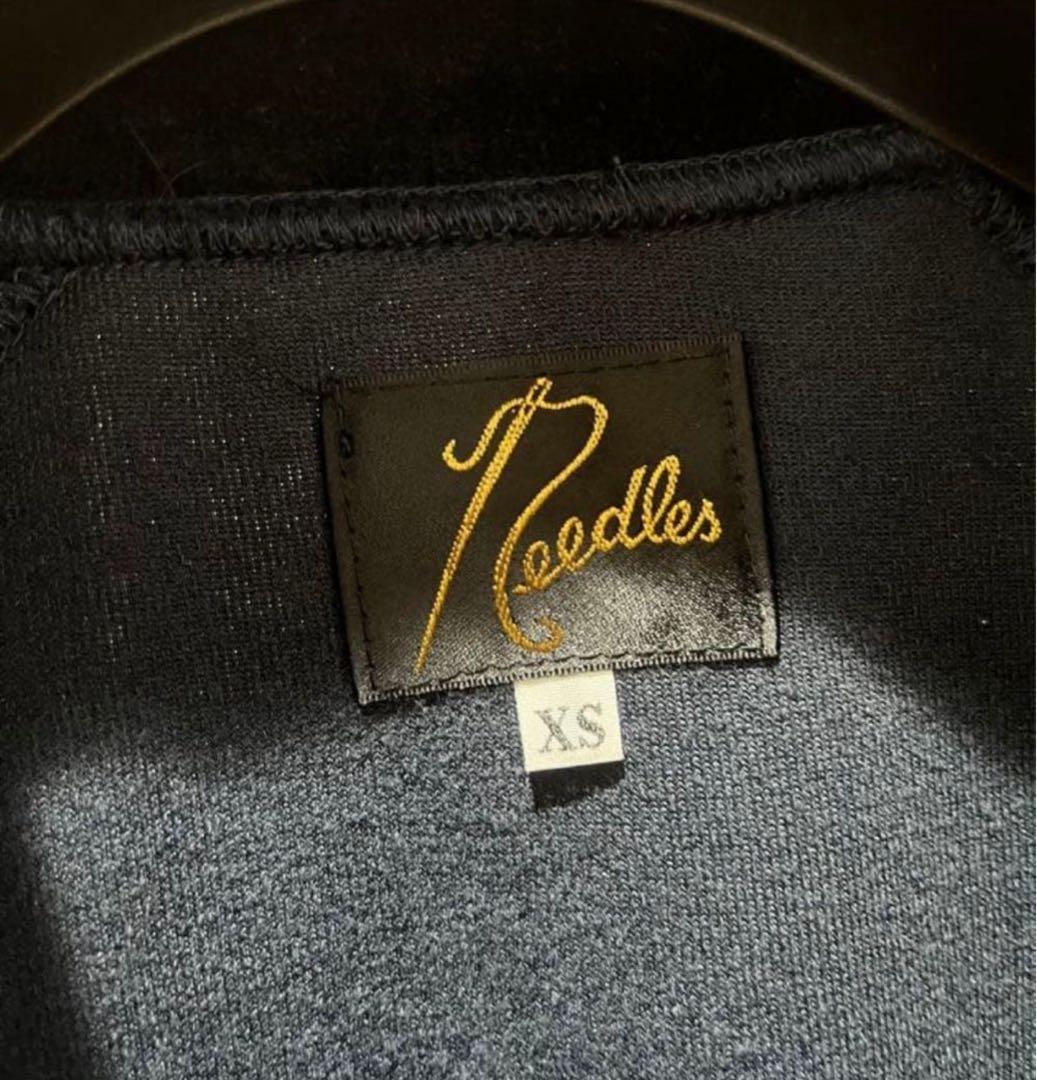 Needles ニードルズ　ベロアジャージ ネイビー