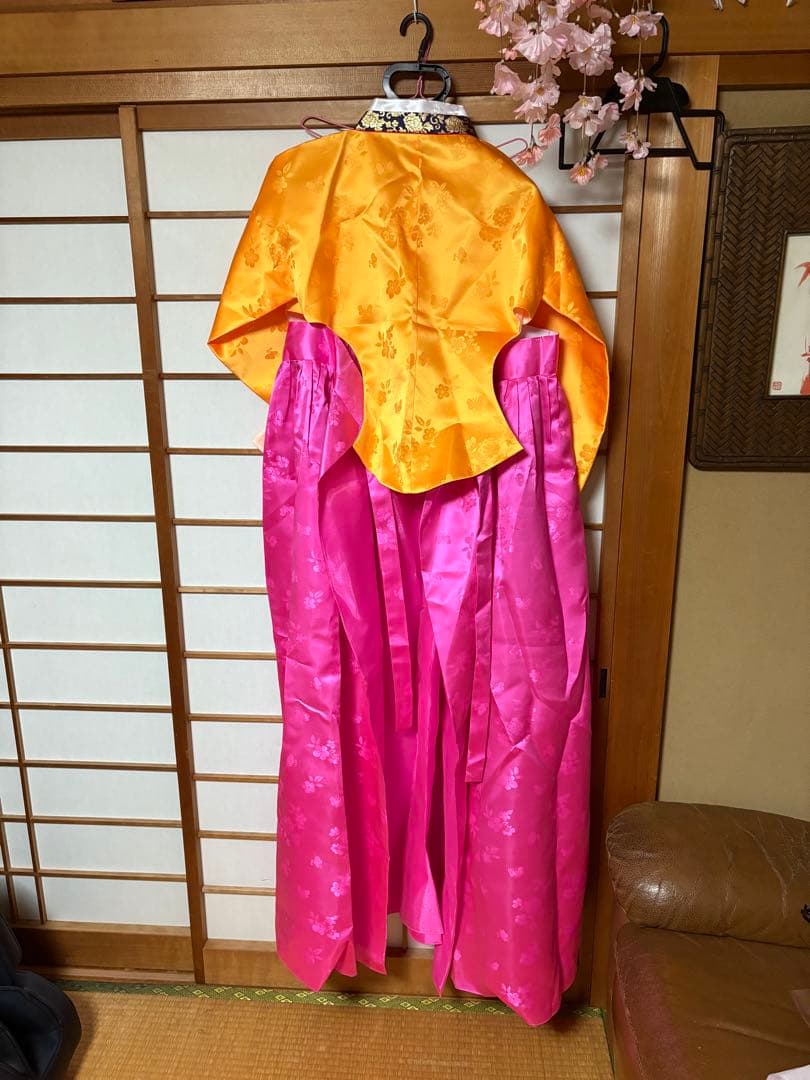 asatoチマチョゴリ　タンウィ　3L 新品　ハンボク　大きいサイズ