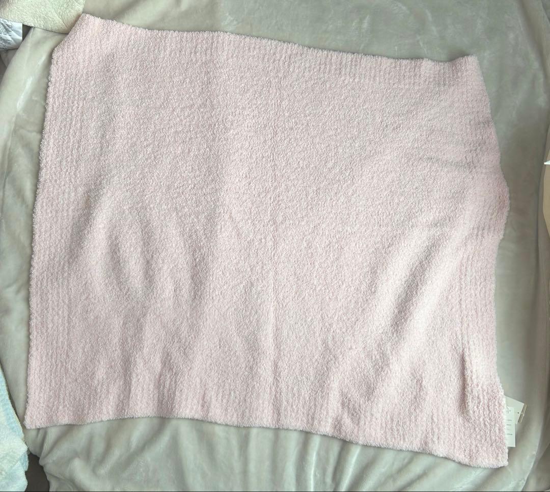 《未使用》カシウェア ハーフブランケット ピンク　kashwere