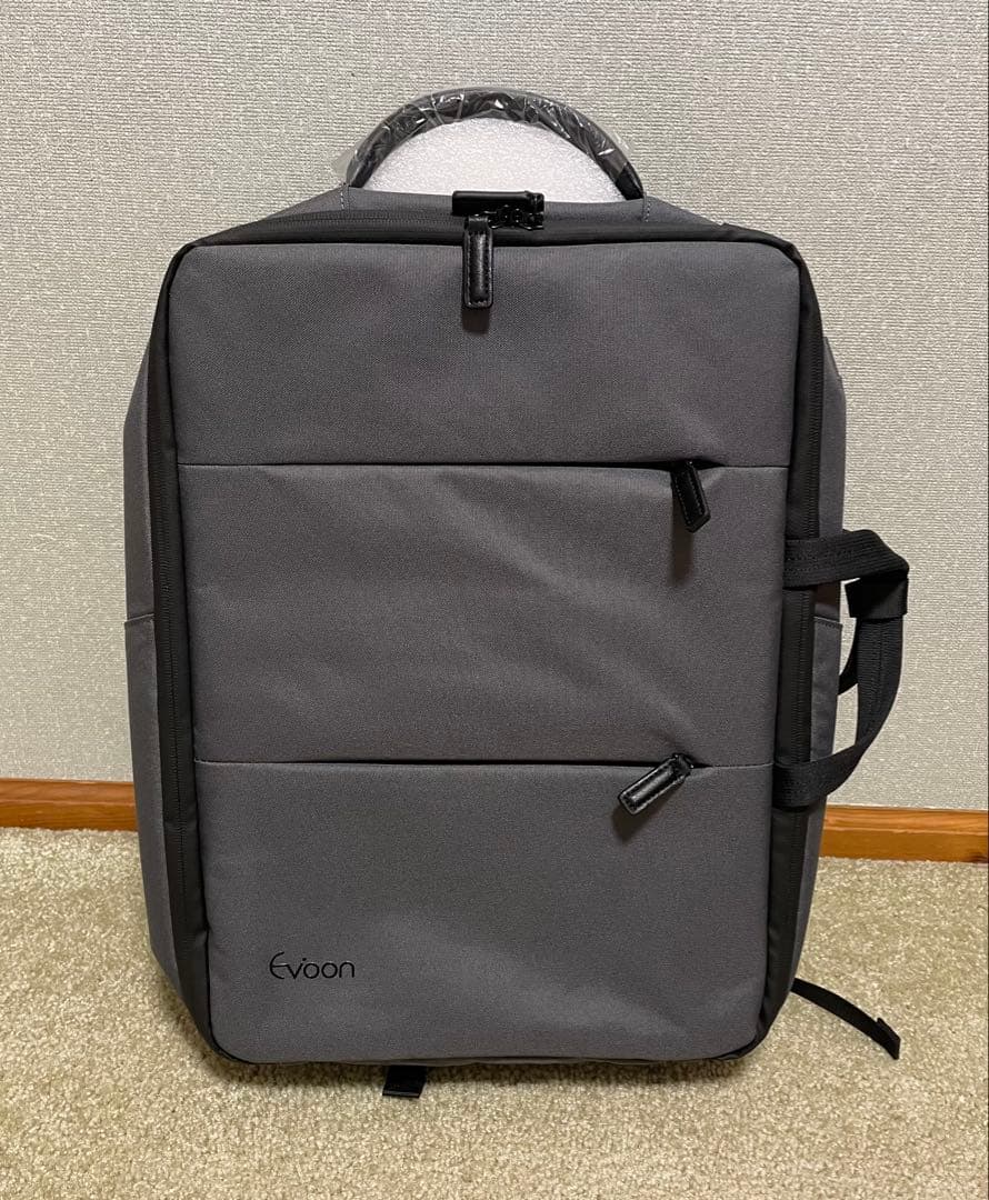 【新品未使用】[Evoon] マルチビジネスリュック5.0 25L拡張機能付き