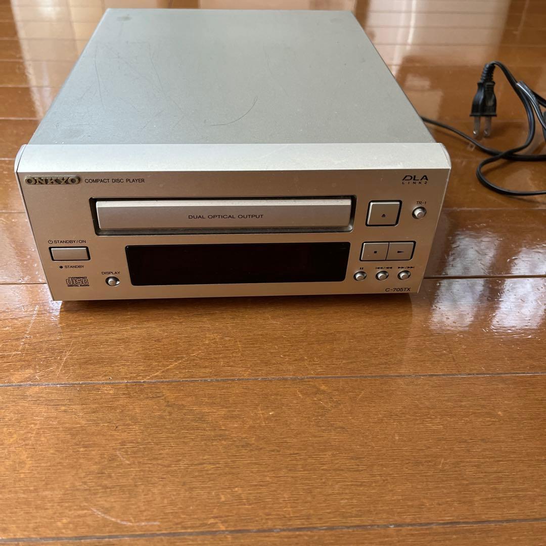 ONKYO C-705TX &MD-105TXディスクプレーヤー