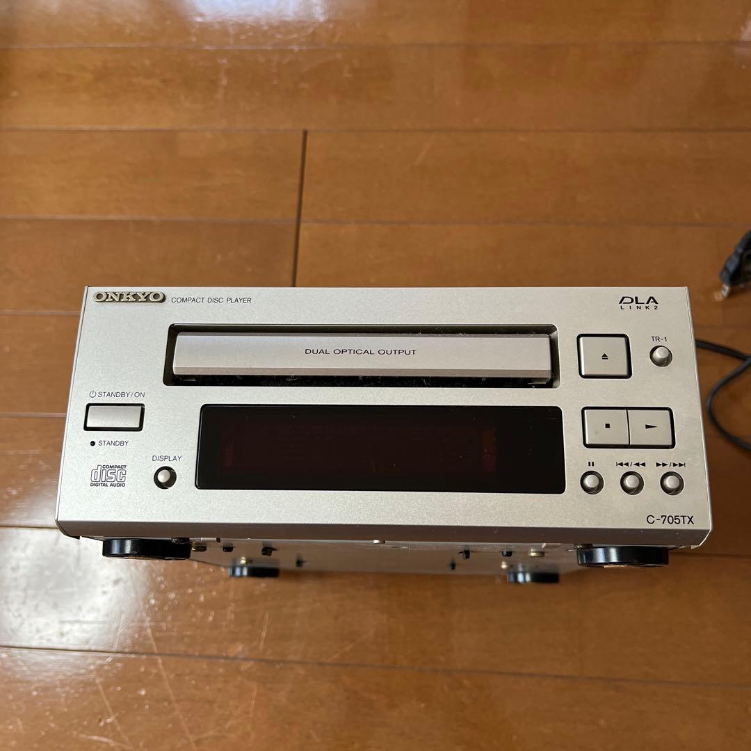 ONKYO C-705TX &MD-105TXディスクプレーヤー