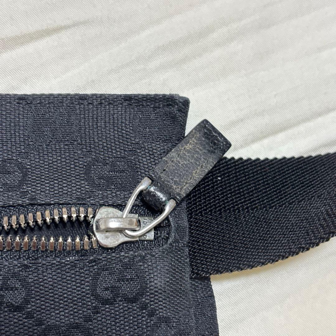 【値下げ★美品・中古】GUCCI グッチ ボディバッグ　ウエストバッグ