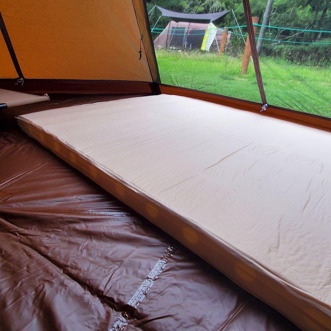 キャンプ　マットレス　ダブルサイズ