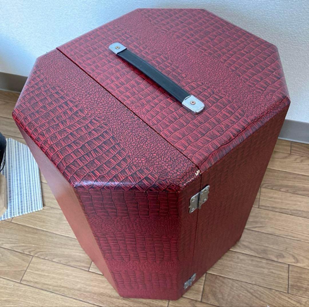 高級日本髪　高級かつら　ケース付き　かつら　舞踏　小道具　コスプレ　芸者　女形