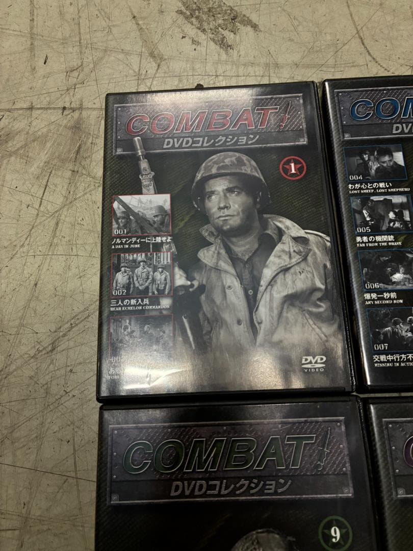 d*k様 ★COMBAT DVDコレクション 全50巻セット♪♪