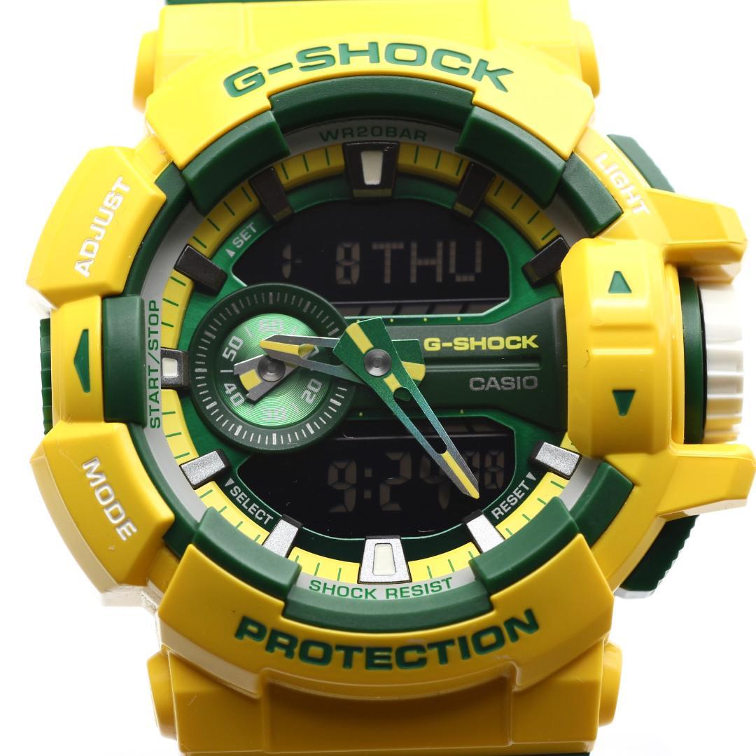 希少 G-SHOCK メンズ 腕時計 アナデジ 廃盤 大型ロータリースイッチ
