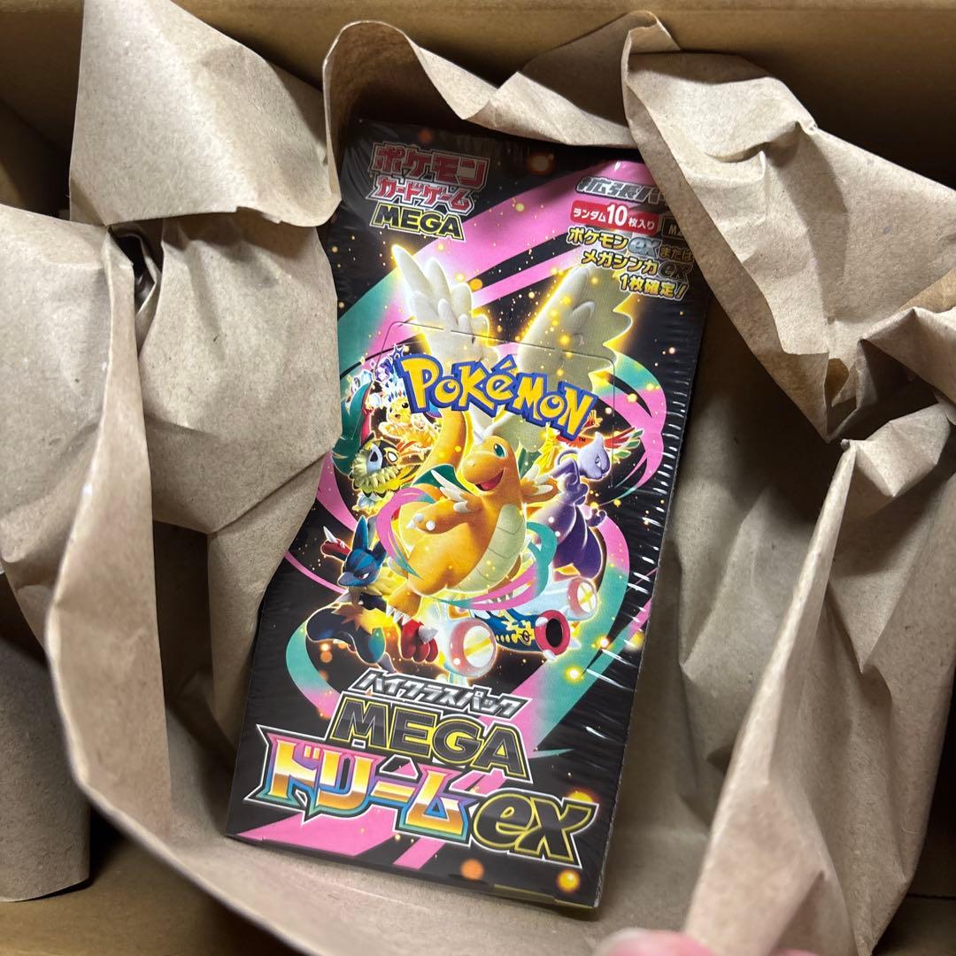 ポケモンカードゲーム MEGAドリームex 納品書付き【シュリンク付き】