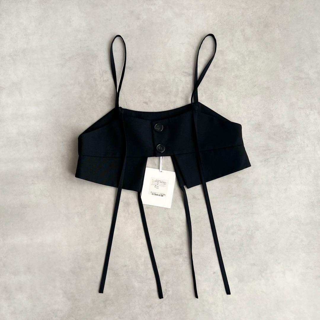 新品　ENFOLD CAMISOLE PARTS ブラック　キャミソールパーツ