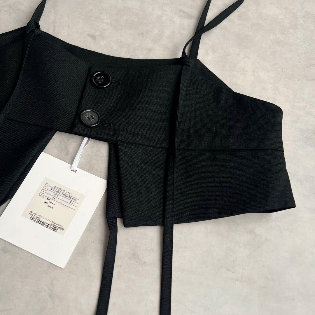 新品　ENFOLD CAMISOLE PARTS ブラック　キャミソールパーツ