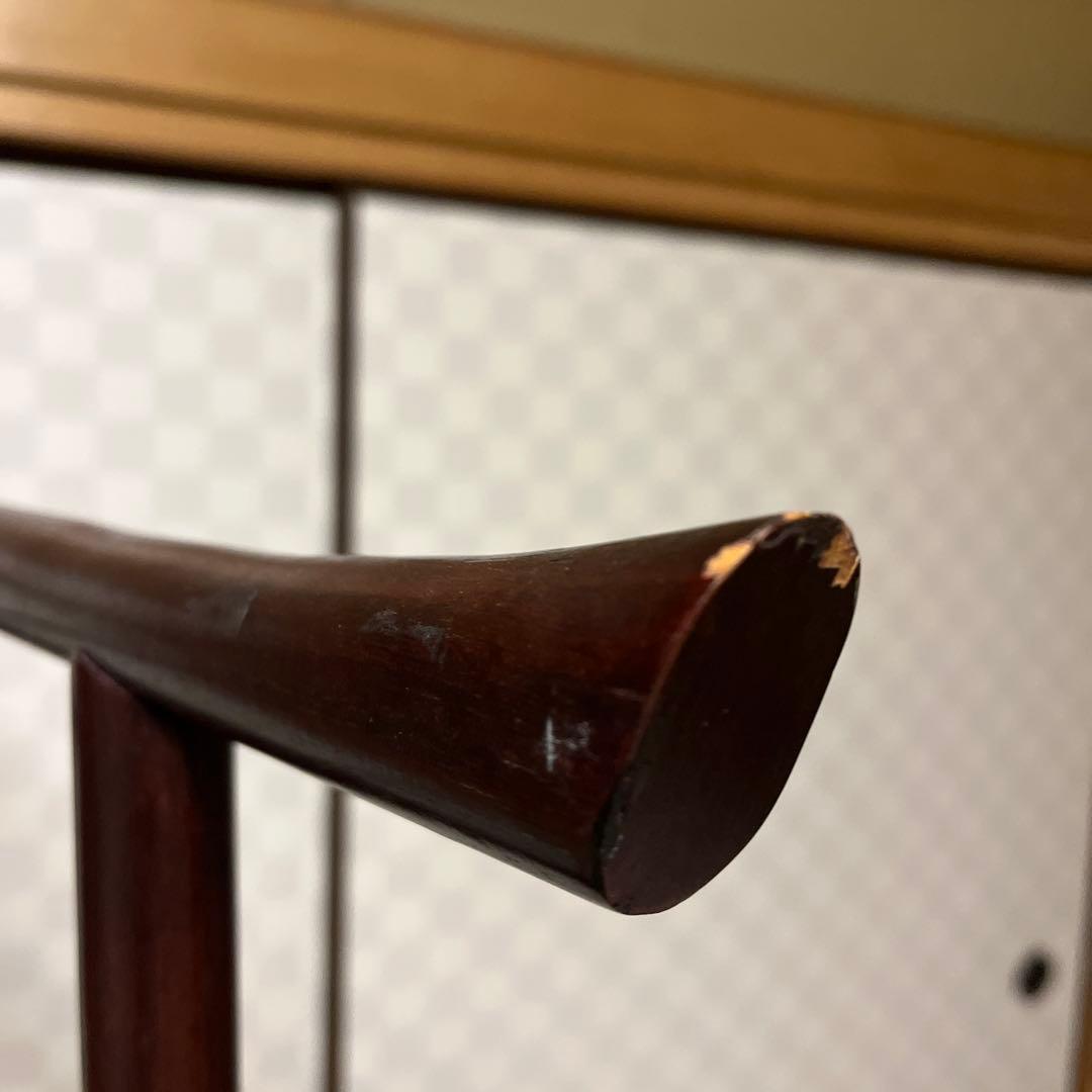 衣桁　着物掛け　昭和レトロ　折りたたみ　アンティーク　衣紋掛け　和家具　木製