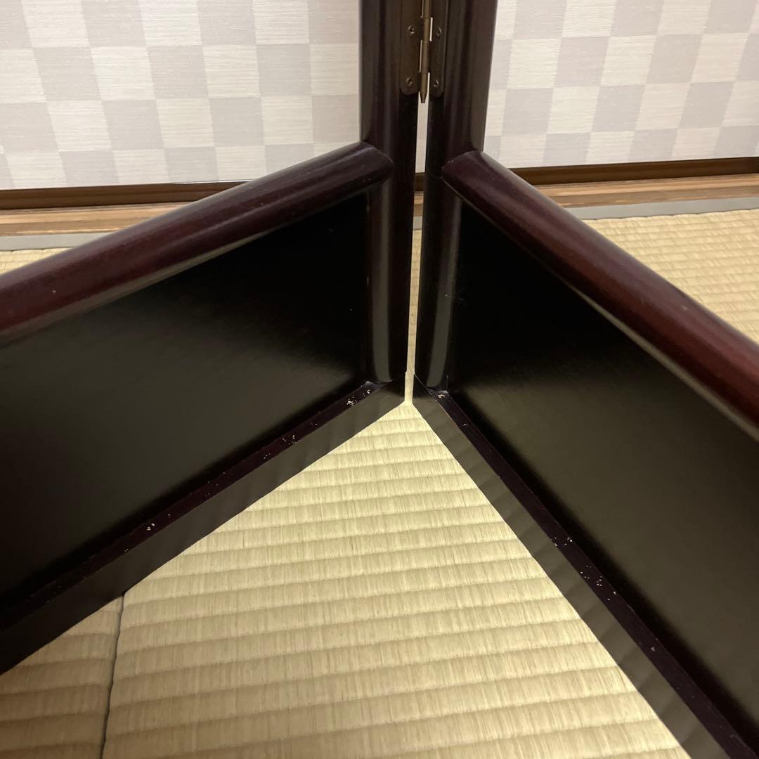 衣桁　着物掛け　昭和レトロ　折りたたみ　アンティーク　衣紋掛け　和家具　木製