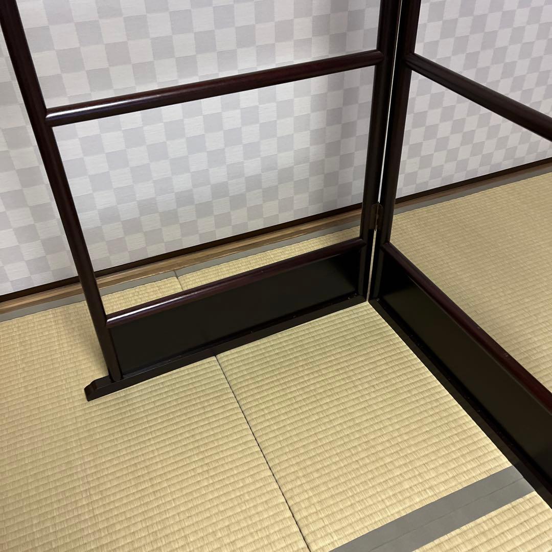 衣桁　着物掛け　昭和レトロ　折りたたみ　アンティーク　衣紋掛け　和家具　木製