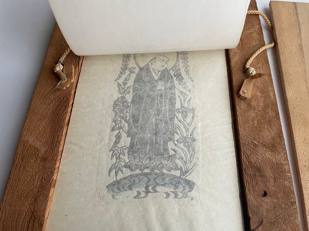 人間国宝　芹沢銈介　芹澤銈介　法然上人　型絵染　民藝　山本教行　 柚木沙弥郎