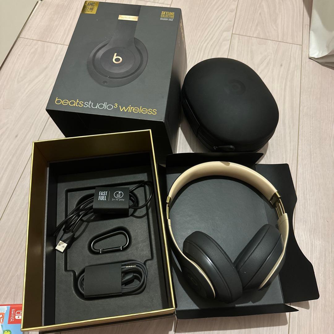 Beats Studio3 Wireless ブラック/ゴールド　美品