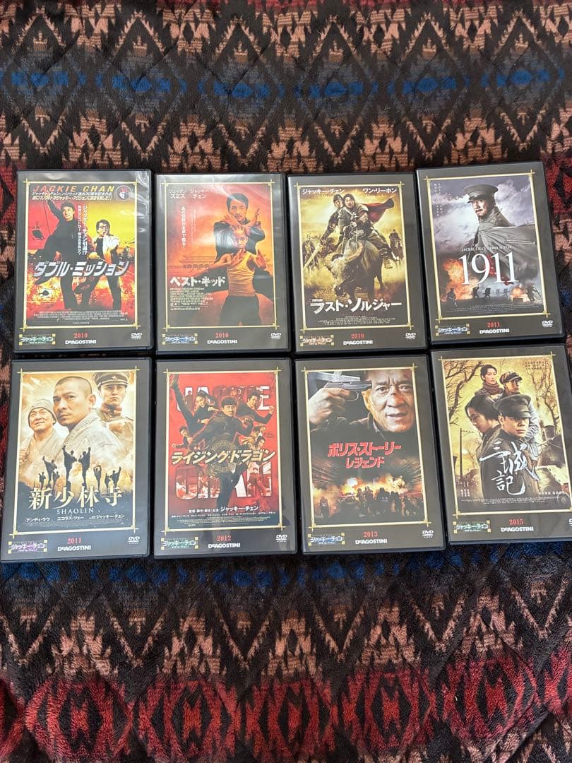 ジャッキーチェン　DVDコレクション 1973〜2015年 63巻