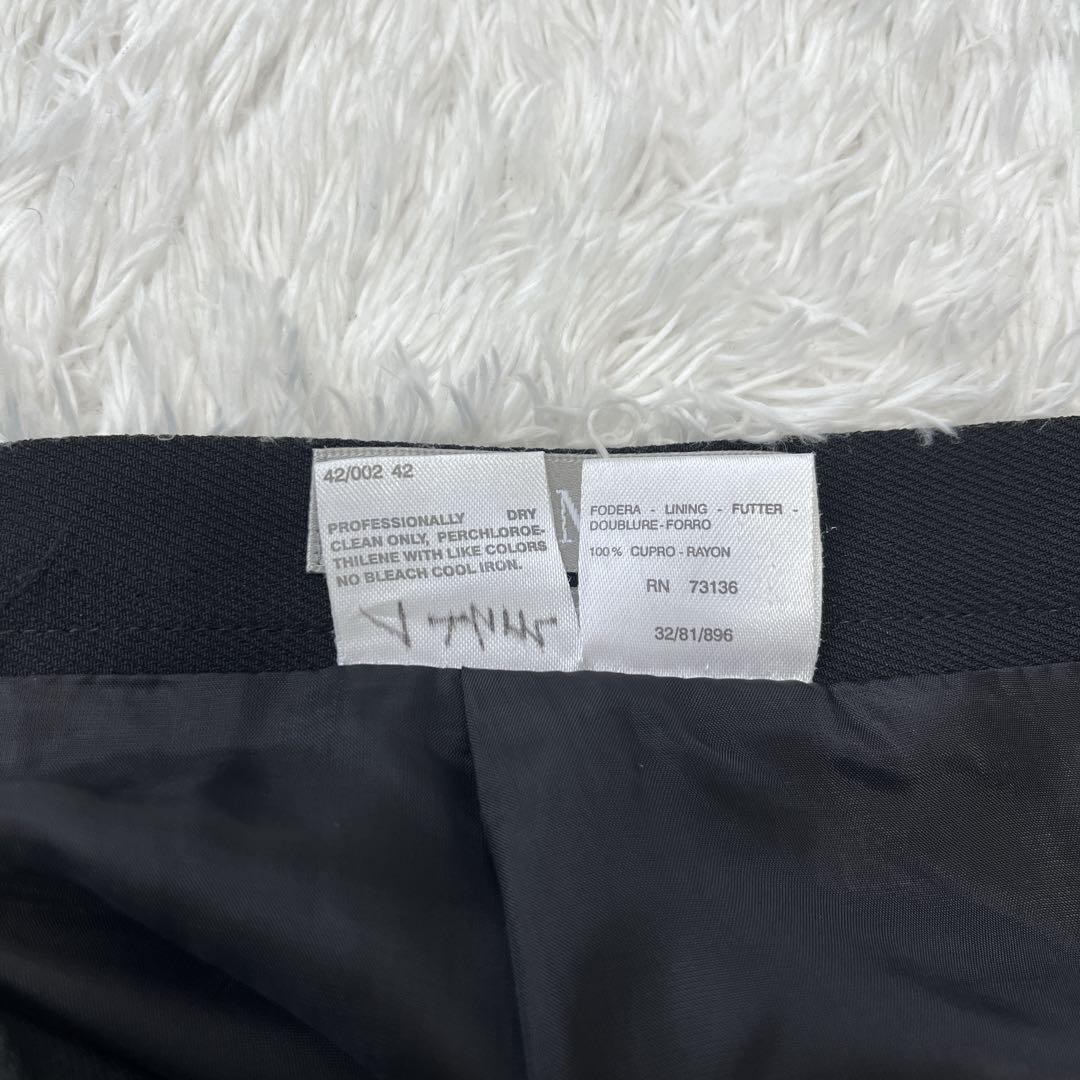 【極美品】マックスマーラ スカートスーツセットアップ 銀タグ ブラック 42