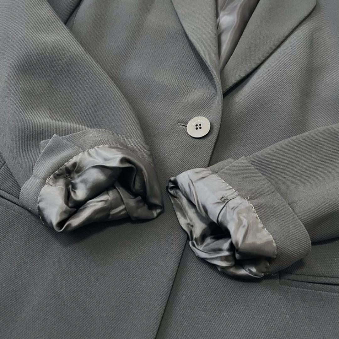 【極美品】マックスマーラ スカートスーツセットアップ 銀タグ ブラック 42