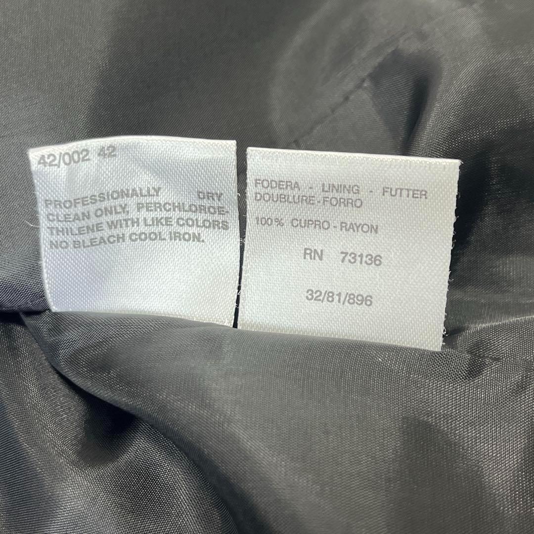 【極美品】マックスマーラ スカートスーツセットアップ 銀タグ ブラック 42