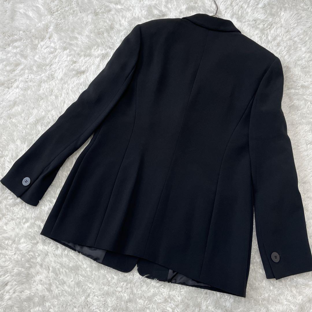 【極美品】マックスマーラ スカートスーツセットアップ 銀タグ ブラック 42