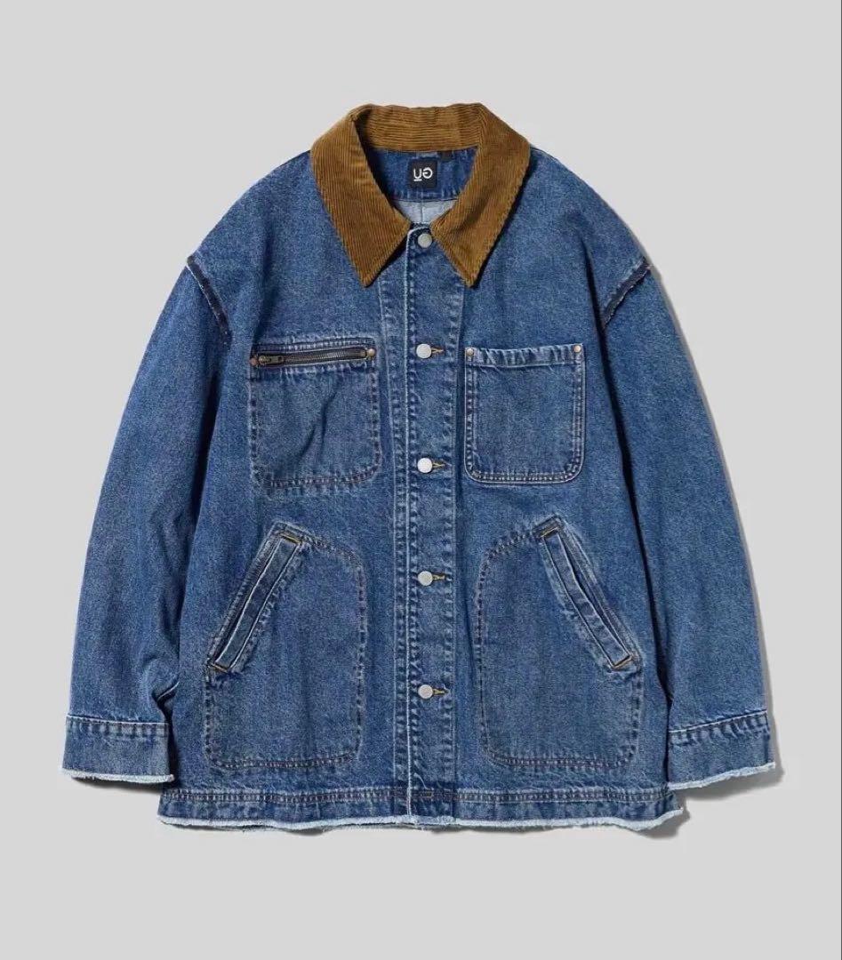 【新品】GU UNDERCOVER コラボ デニム カバーオール ジャケット
