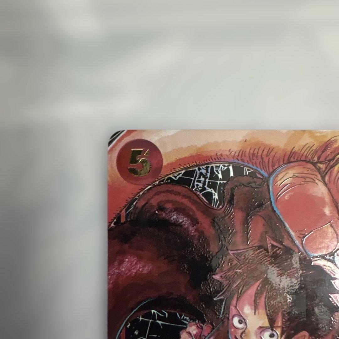 ルフィ　シークレット　パラレル　 SR パラレル ST01-012