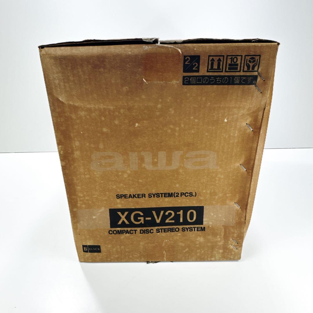 〚未使用品〛〚希少〛✦aiwa コンポ スピーカーセットXG-V210 ✦