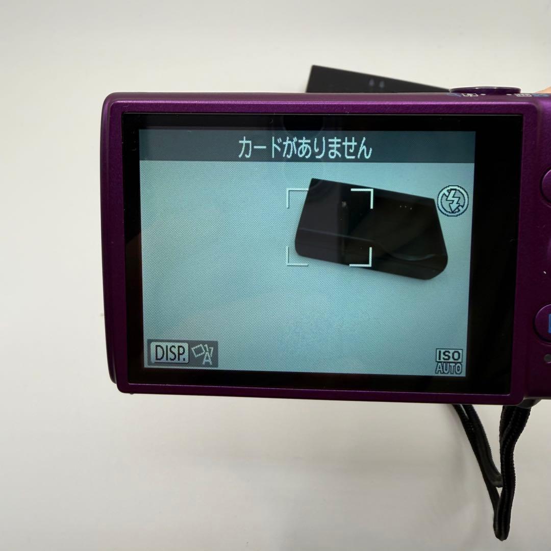 美品 Canon IXY 630 デジタルカメラ パープル 動作品