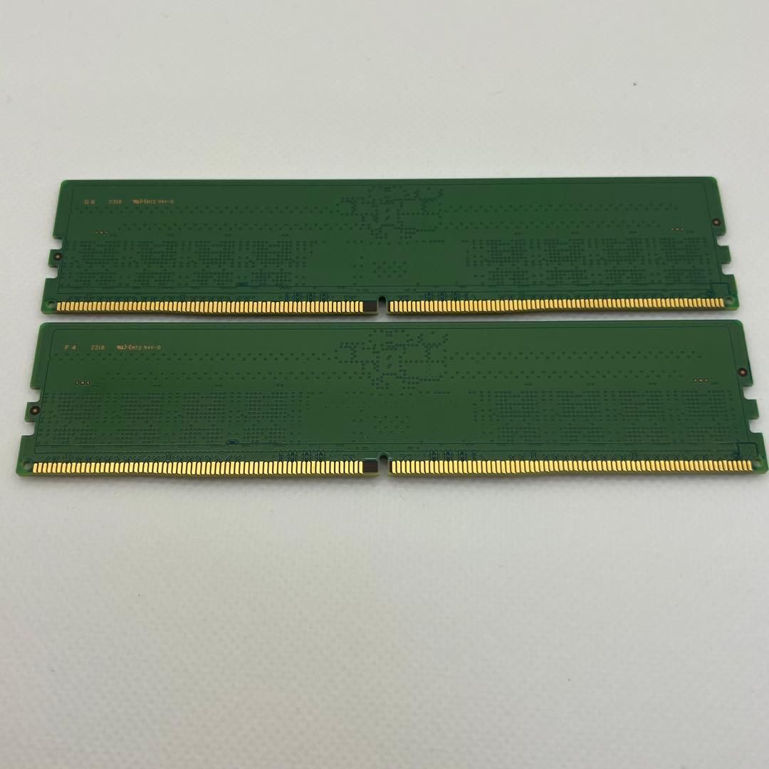 メモリー SAMSUNG DDR5 4800MHz 32GB(16GB*2)