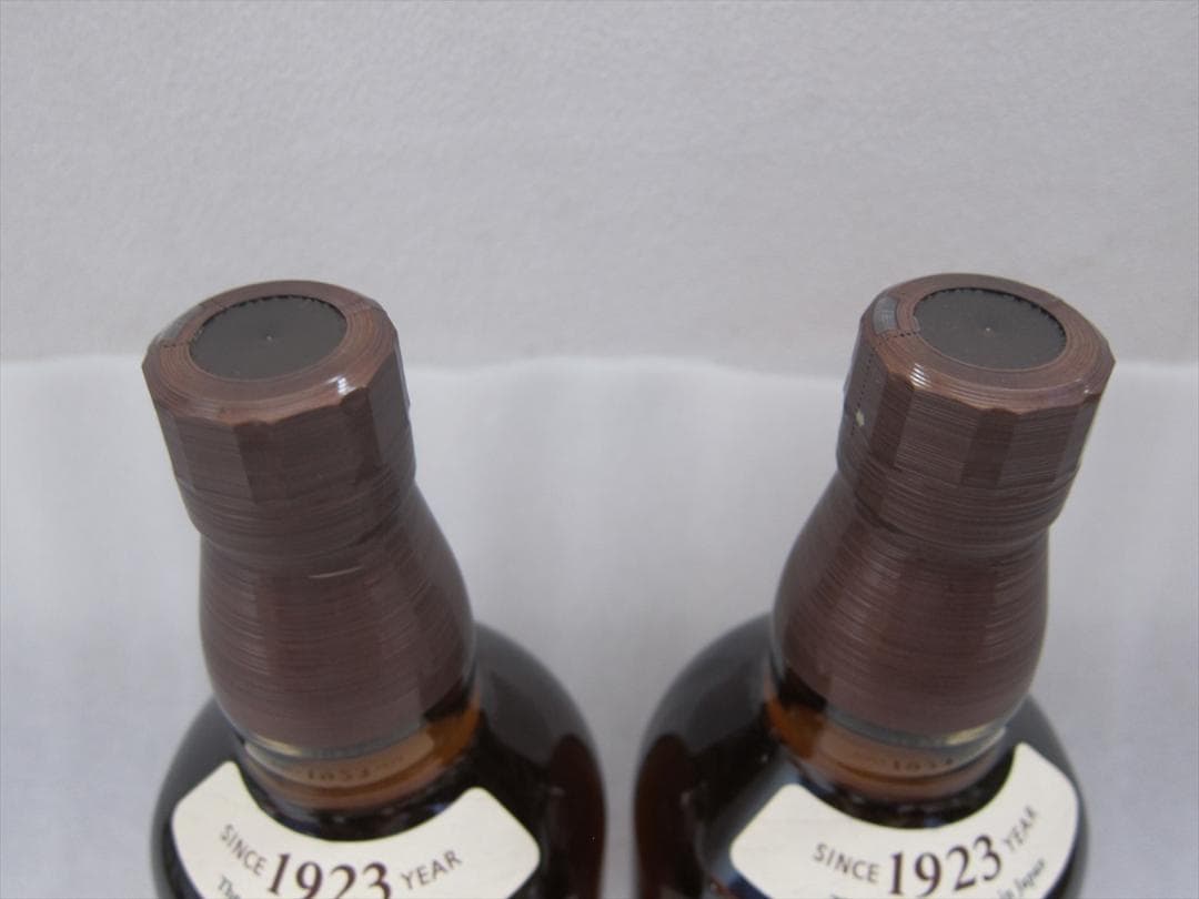 2本セット100周年記念サントリー山崎シングルモルトウイスキーnvノンビンテージ