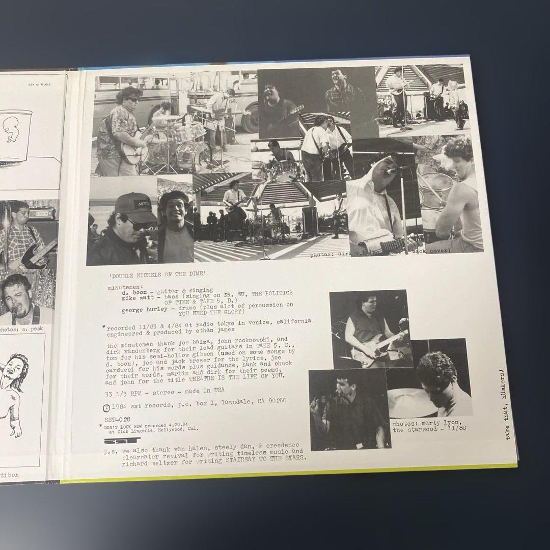 洋楽 MINUTEMEN DOUBLE NICKELS ON THE DIME