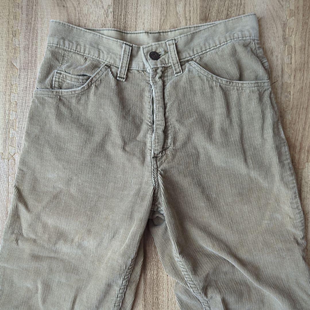 60s Levi’s 518 コーデュロイパンツ BIGE