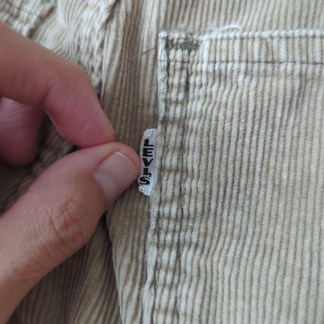 60s Levi’s 518 コーデュロイパンツ BIGE