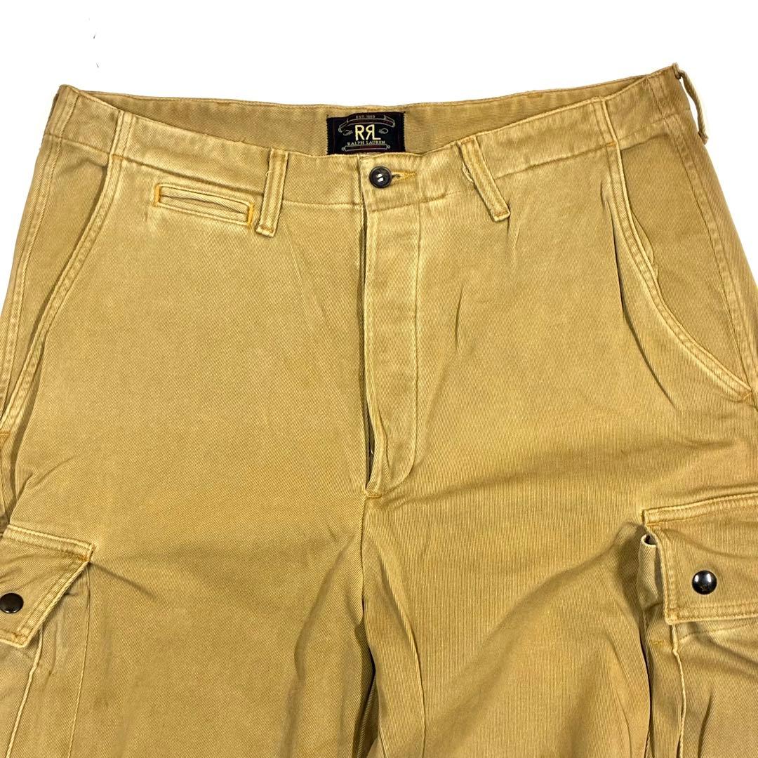 【初期】RRL ダブルアールエル 黒タグ カーゴパンツ　三ツ星タグ