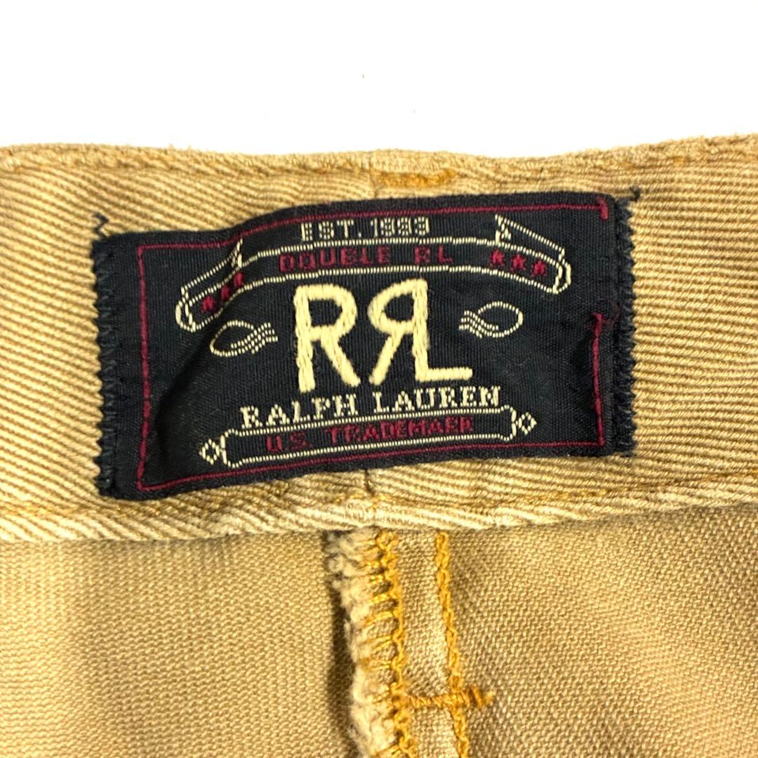 【初期】RRL ダブルアールエル 黒タグ カーゴパンツ　三ツ星タグ