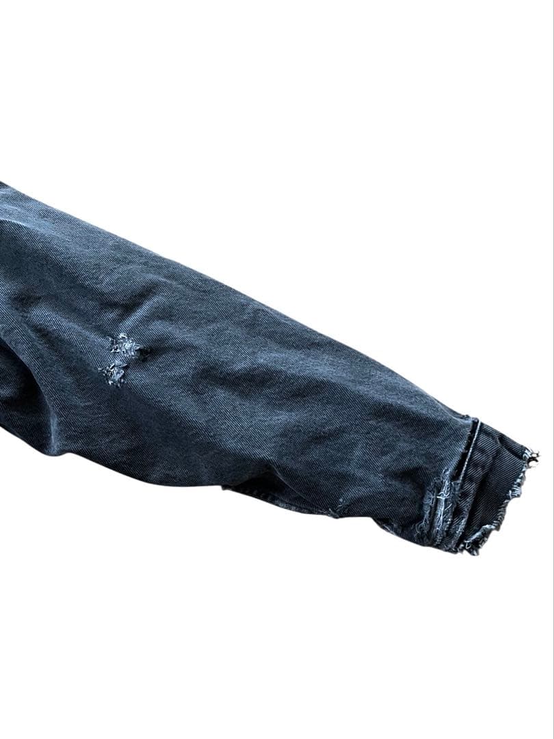 vintage us製LEVI'Sリーバイス裏ボアトラッカージャケット黒S