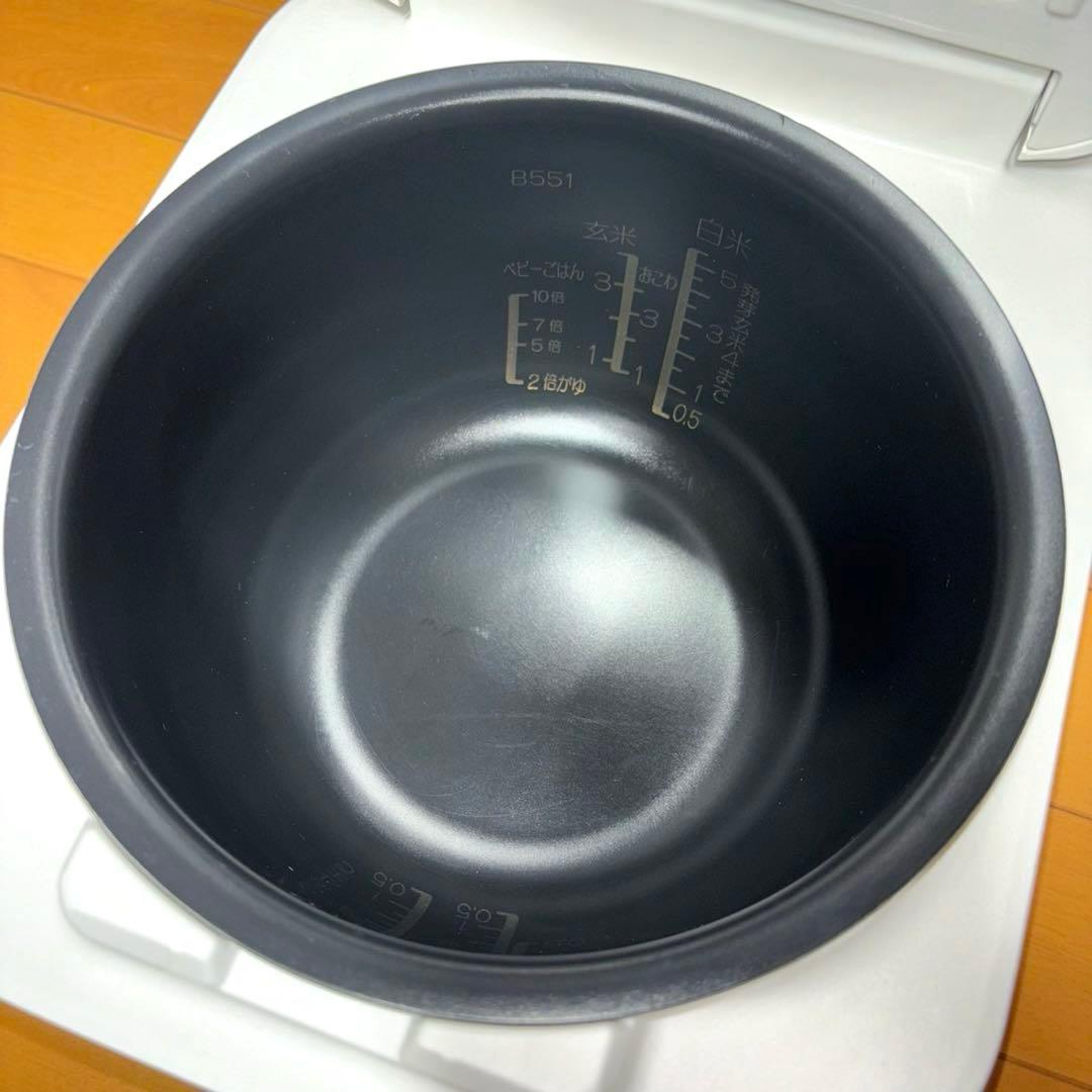 象印 炊飯器 5.5合 STAN. IHタイプ NW-SA10-WA ホワイト