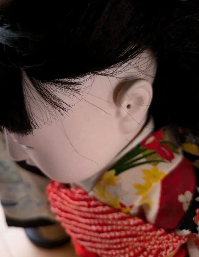 【専用】15号 戦前　戦中結納　 市松人形着物　丸平　大木平蔵　ビスクドール