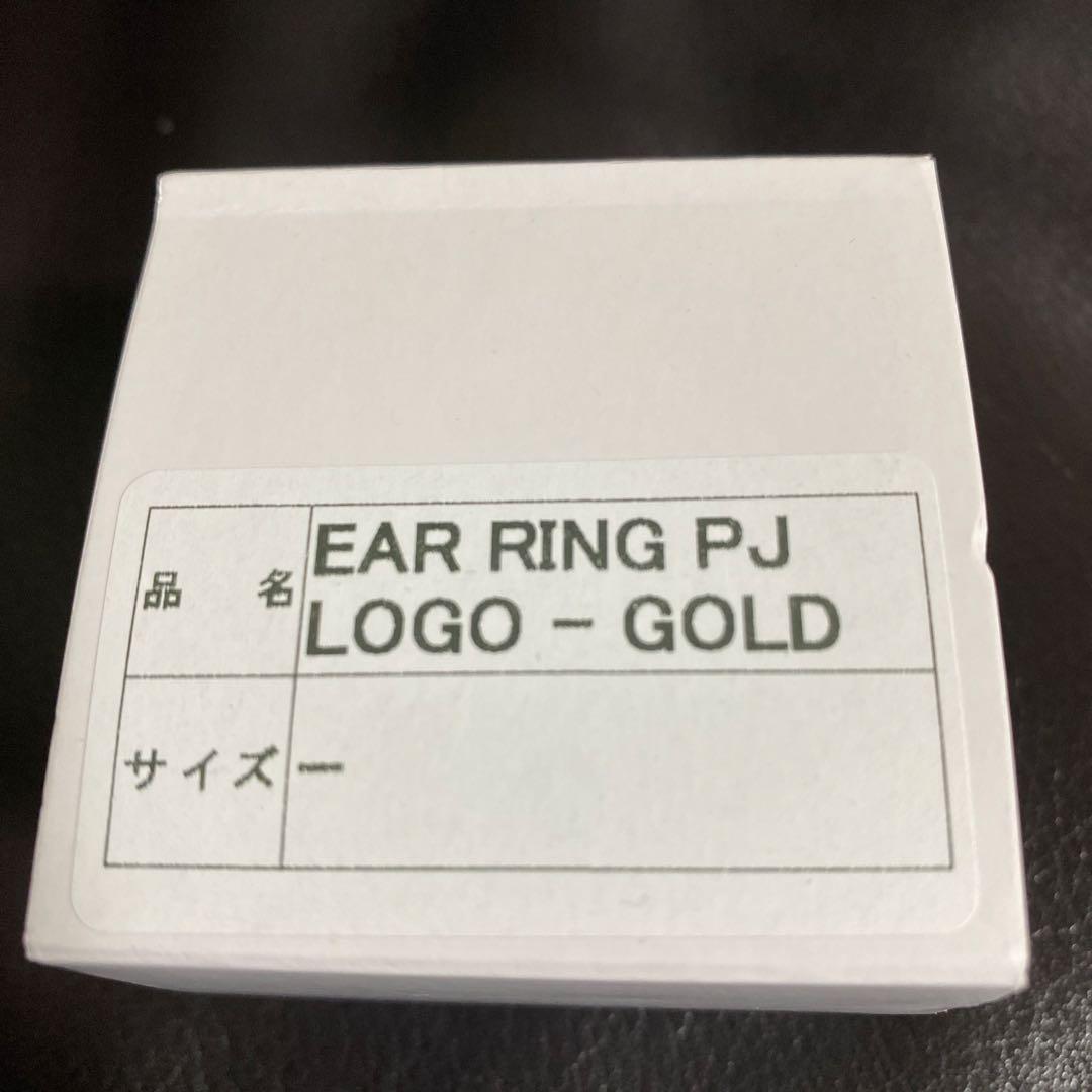 アクセサリー pointlessjourney EAR RING PJ LOGO