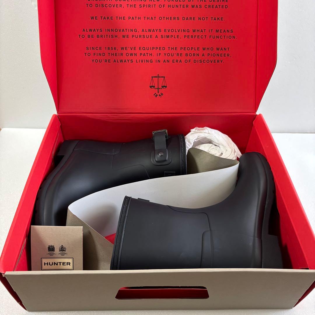 Hunter ハンター レディース ショート レインブーツ 22cm UK3