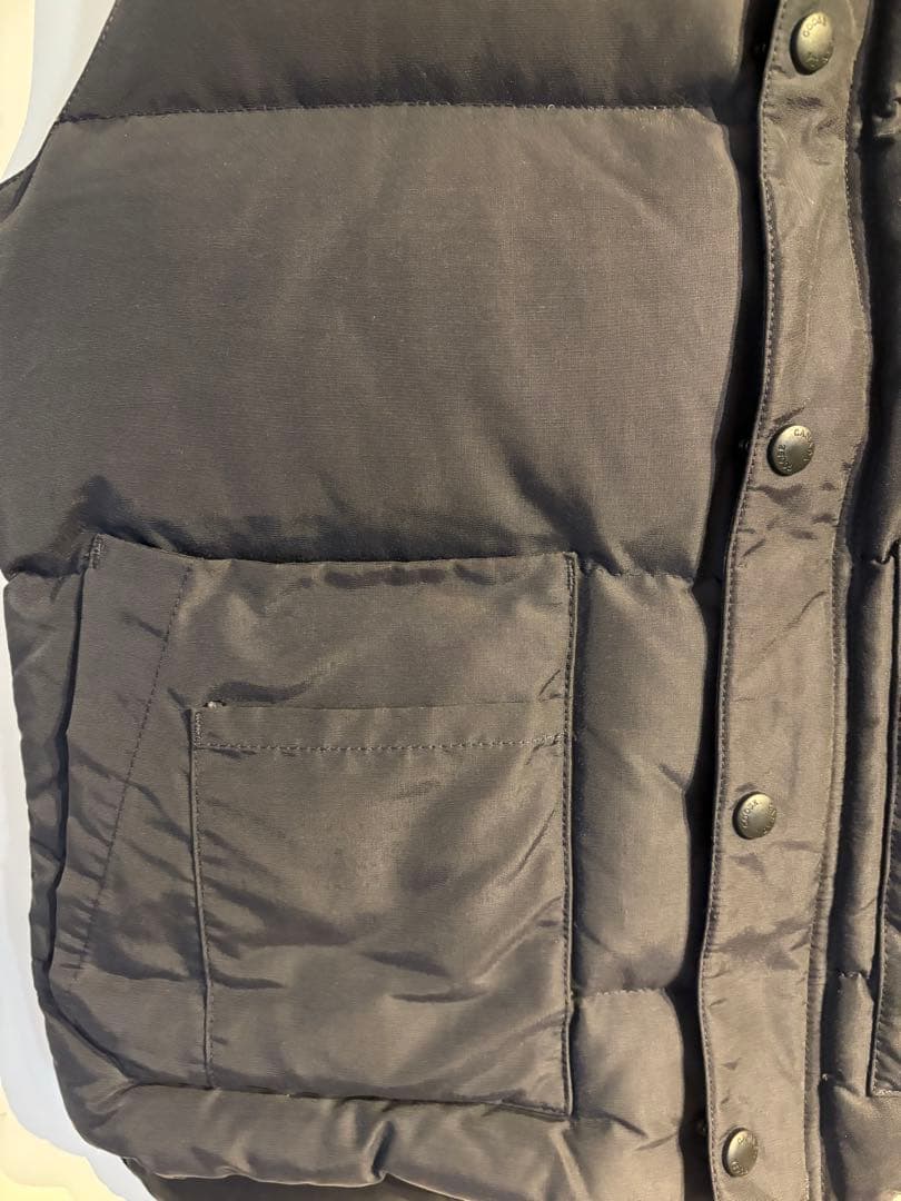 【美品】  ダウンベスト　748 ネイビー