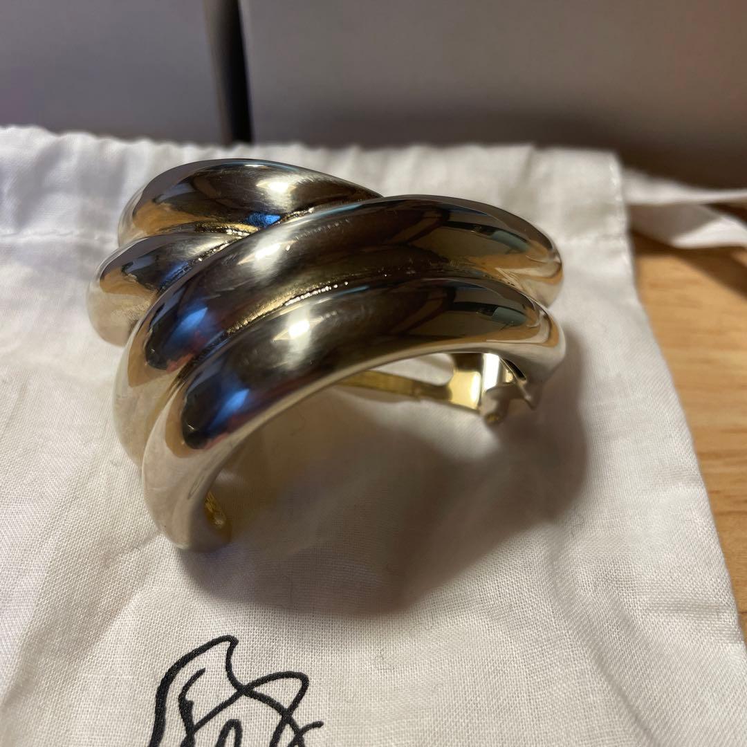 SYKIA×MAO Rope Barrette /Gold