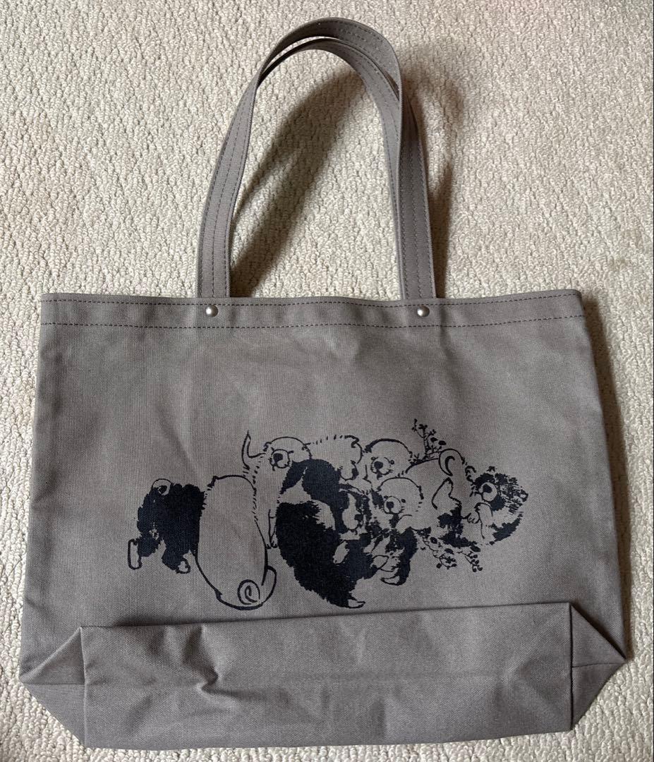 澤信三郎帆布×芦雪犬コラボ　トートバッグ