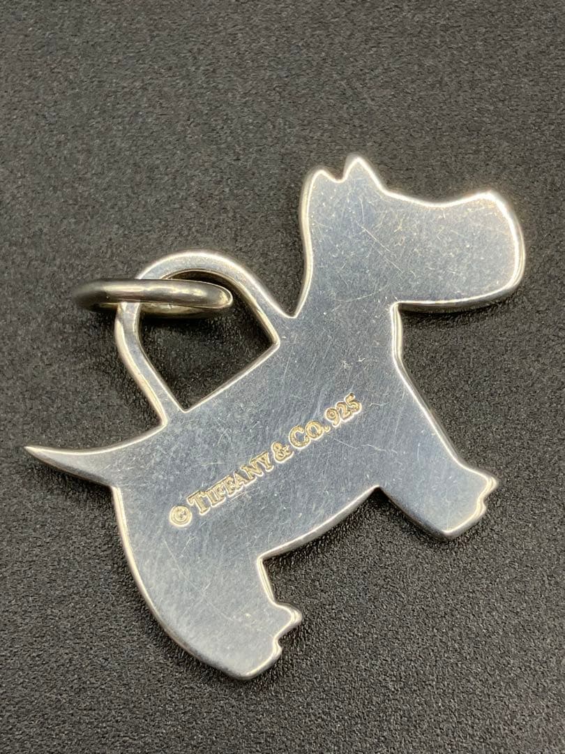 Tiffany & Co. ドッグチャーム　ペンダントトップ　Sv925　テリア