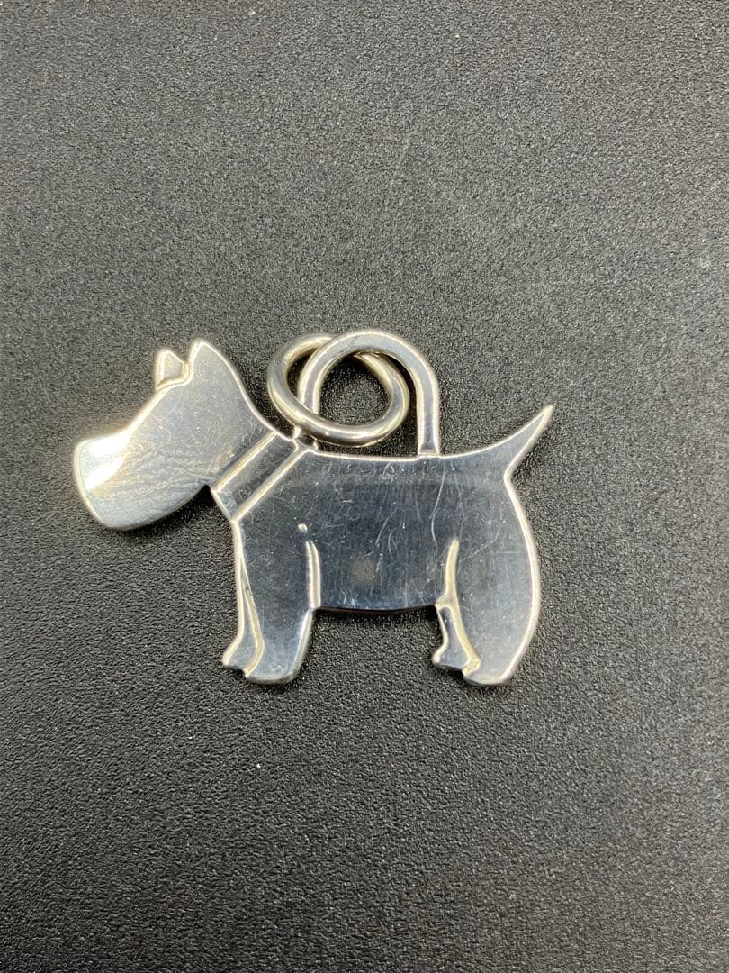 Tiffany & Co. ドッグチャーム　ペンダントトップ　Sv925　テリア