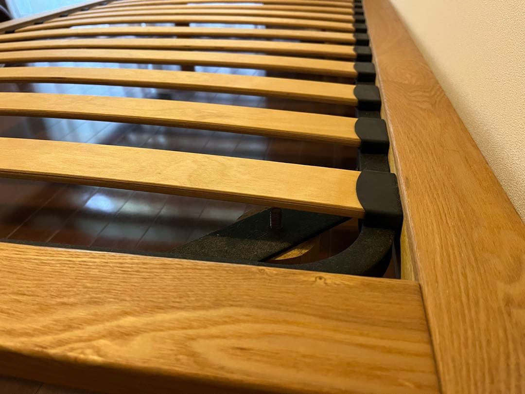 7/23まで【無印良品】送料込☆木製ベッドフレーム シングル